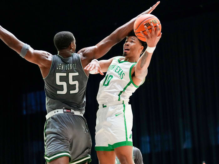 Under a 96-team model, North Texas would make the tournament outright, not as an at-large bid.